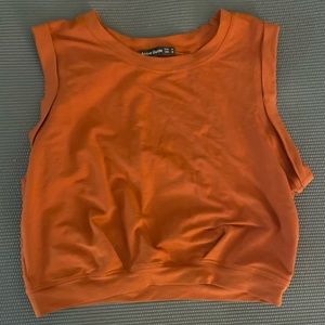 Women’s cropped athletic tank